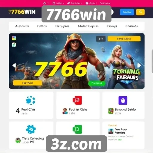 Facilidade de navegação no 7766win